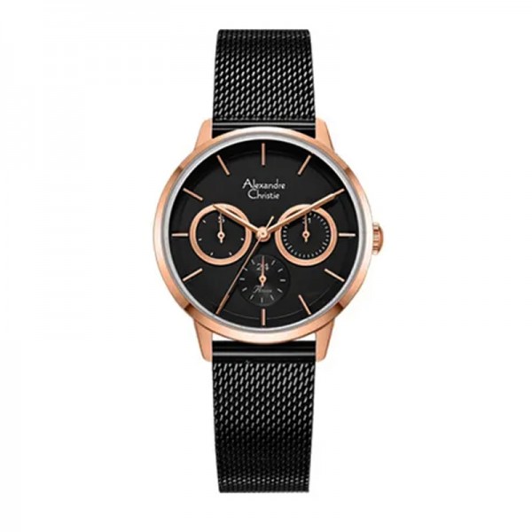 Alexandre Christie AC 2682 Rosegold Black BFBBRBA